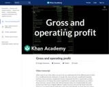 Gross and operating profit