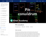 P/E conundrum