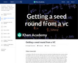 Getting a seed round from a VC