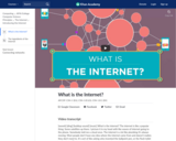 What is the Internet?