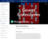 Sieve of Eratosthenes