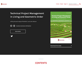Technical Project Management in Living and Geometric Order: A Practical Perspective