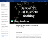 Bailout 11: Why these CDOs could be worth nothing