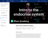 Intro to the endocrine system