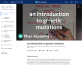 An introduction to genetic mutations