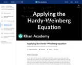 Applying the Hardy-Weinberg equation