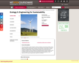 Ecology II: Engineering for Sustainability, Spring 2008