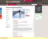 Structural Engineering Design, Fall 2003