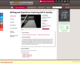 Writing and Experience: Exploring Self in Society, Spring 2004