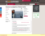 Chemical Investigations of Boston Harbor, January (IAP) 2006
