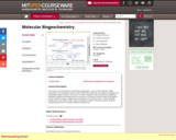 Molecular Biogeochemistry, Fall 2011