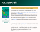 Discrete Mathematics: An Open Introduction