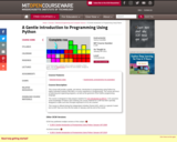 A Gentle Introduction to Programming Using Python, January IAP 2011