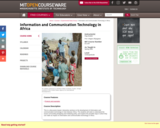 Information and Communication Technology in Africa, Spring 2006