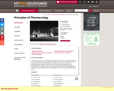 Principles of Pharmacology, Spring 2005