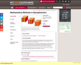 Mathematical Methods in Nanophotonics, Spring 2008