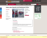 Urban Labor Markets and Employment Policy, Spring 2005