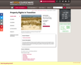 Property Rights in Transition, Spring 2005