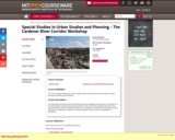 Special Studies in Urban Studies and Planning - The Cardener River Corridor Workshop, Fall 2001