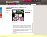 STAR: Software Tools for Academics and Researchers, Spring 2012