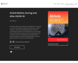 Airbnb Before, During and After COVID-19