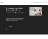 An Introduction to Medical Documentation for the Physical Therapist Assistant