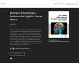 BC Reads: Adult Literacy Fundamental English - Course Pack 5