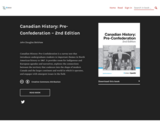 Canadian History: Pre-Confederation - 2nd Edition