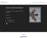 Guitar Fundamentals Book 1