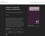 Problems in Argument Analysis and Evaluation