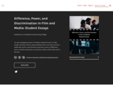 Difference, Power, and Discrimination in Film and Media: Student Essays
