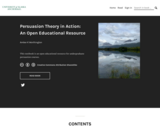 Persuasion Theory in Action: An Open Educational Resource