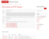 Fundamentals of Microwave and RF Design