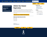 Student Athlete Registration Process