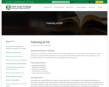 Math Center, Writing Center and Online Tutoring