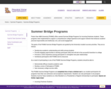 Summer Bridge Programs