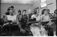 Integrated students at Anacostia HS 1957 by Washington Area Spark