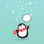 christmas penguin