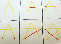 How to Draw A Star Using the Letter A Visual Tutorial