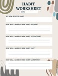 Habit Worksheet