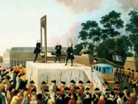 The Execution of Louis the XVI (1754-93), by Danish School