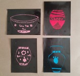 Student Scratch Art Examples