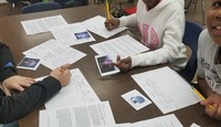 Students Researching