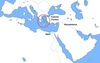 Aegean on Afro-Eurasian regional map