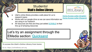 UTAH'S ONLINE LIBRARY