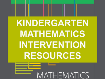 Literacy & Math Intervention Kit Centers & Activities, Kindergarten