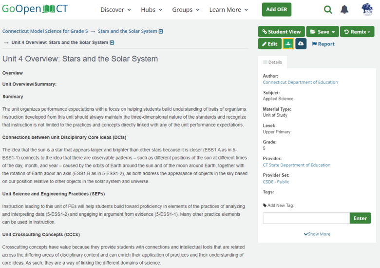 Unit 4 Overview:  Stars and the Solar System