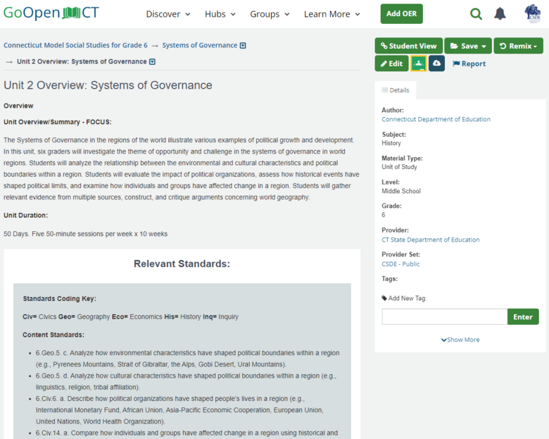 Unit 2 Overview: Systems of Governance