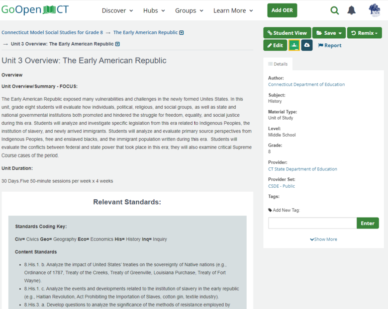 Unit 3 Overview: The Early American Republic