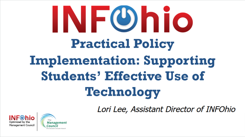 OETC 2025: Practical Policy Implementation: Supporting Students’ Effective Use of Technology